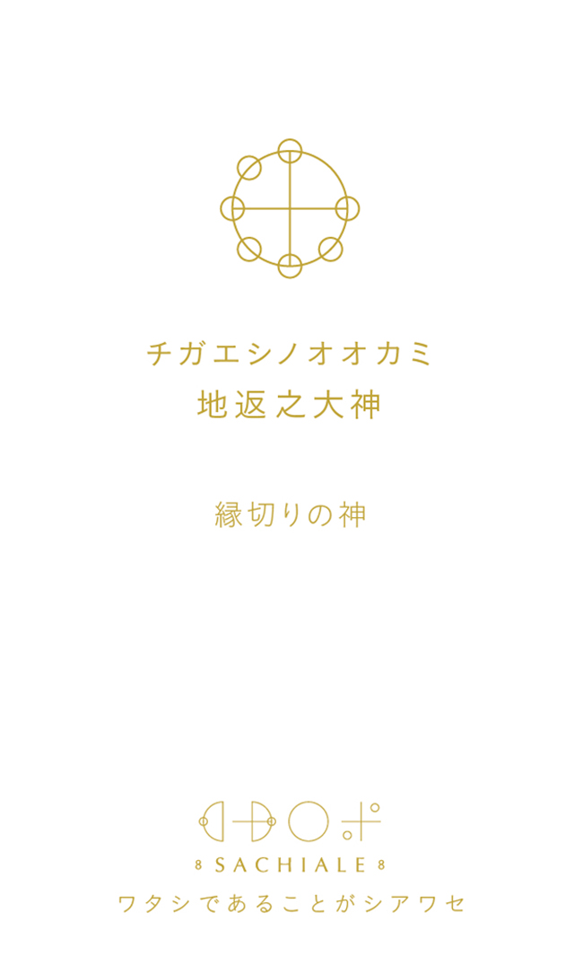 チガエシノオオカミのカタカムナ文字カード