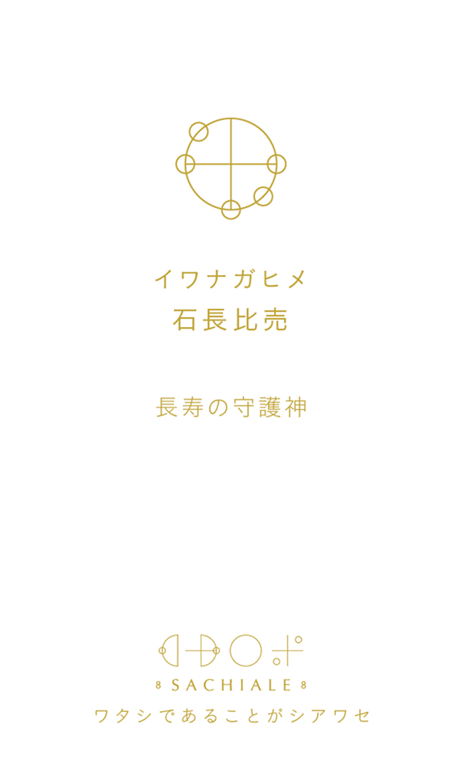 イワナガヒメのカタカムナ文字カード