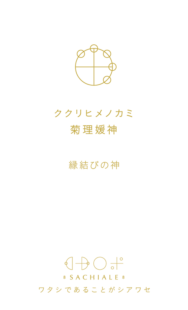 ククリヒメノカミのカタカムナ文字カード